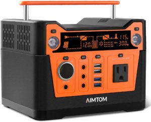 AIMTOM 300-Watt Portable Power Station 