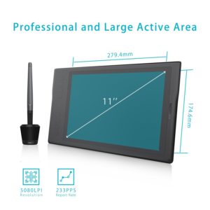 Huion Inspiroy Q11K Wireless Graphic Drawing Tablet 2