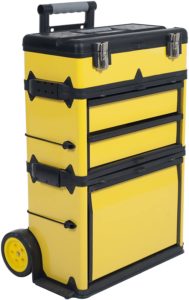 Stackable Toolbox Rolling Mobile Organizer
