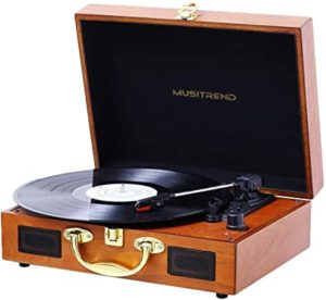 JORLAI Vinyl Record Player